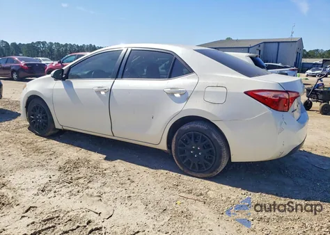 2018 Toyota Corolla Le from USA, damaged, VIN 5YFBURHE7JP824361